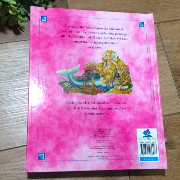 Brand new Mermaid Princess Jigsaw Book by Shirley Barbers - Picture 5 of 6